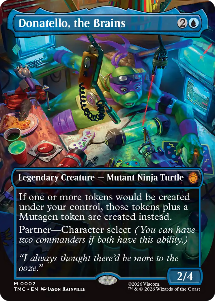 Donatello, the Brains (Borderless) [Teenage Mutant Ninja Turtles Commander] | Empire Gaming NC