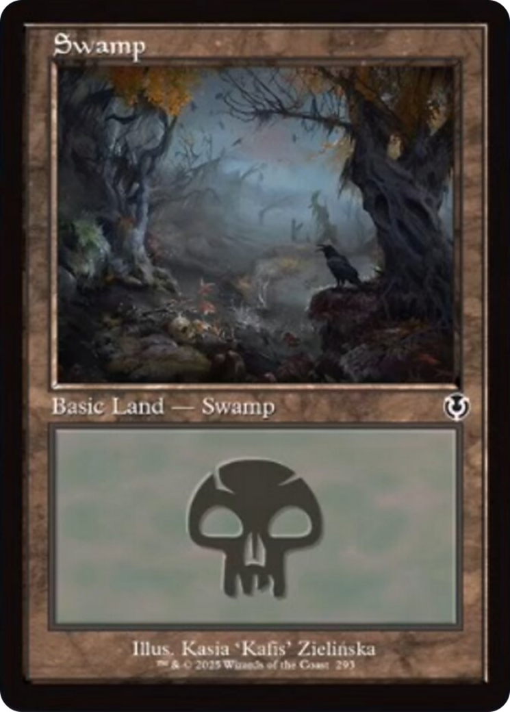 Swamp (293) (Retro Frame) [Innistrad Remastered] | Empire Gaming NC