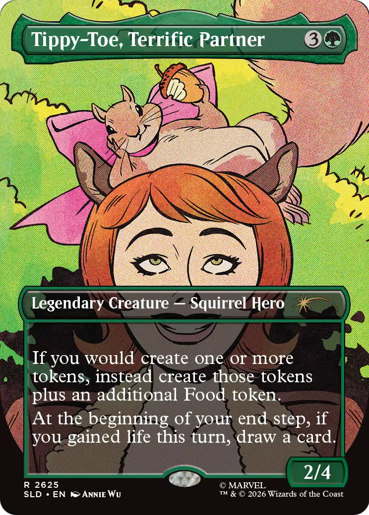 Tippy-Toe, Terrific Partner [Secret Lair Drop Series] | Empire Gaming NC