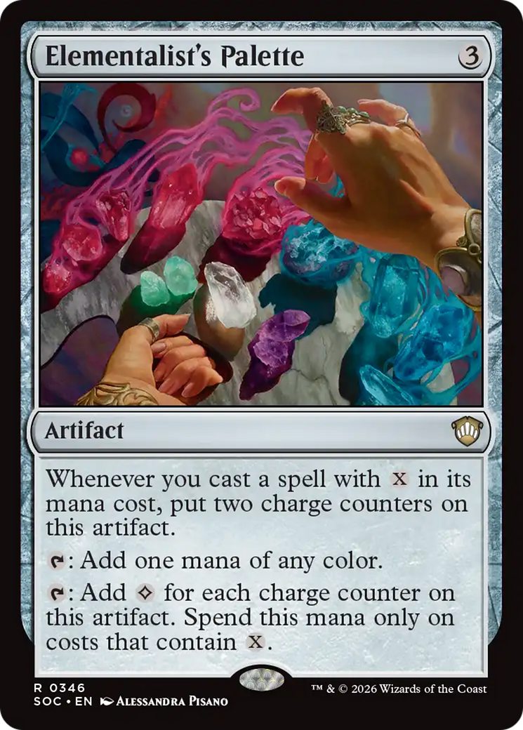 Elementalist's Palette [Secrets of Strixhaven Commander] | Empire Gaming NC