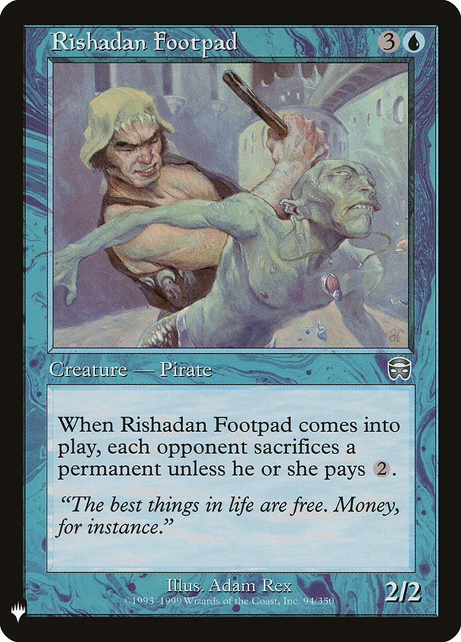 Rishadan Footpad [Mystery Booster] | Empire Gaming NC