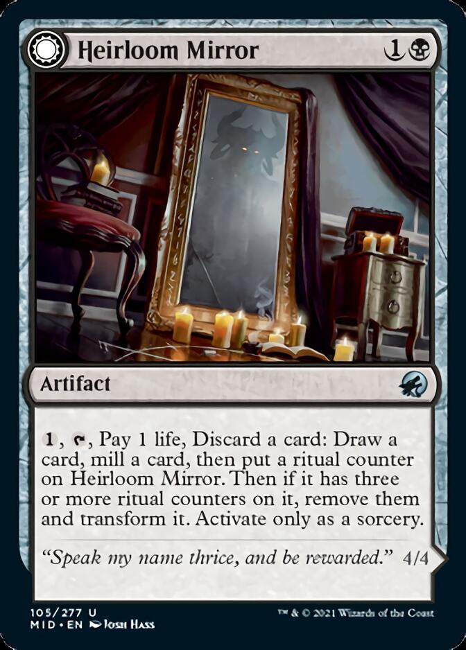 Heirloom Mirror // Inherited Fiend [Innistrad: Midnight Hunt] | Empire Gaming NC