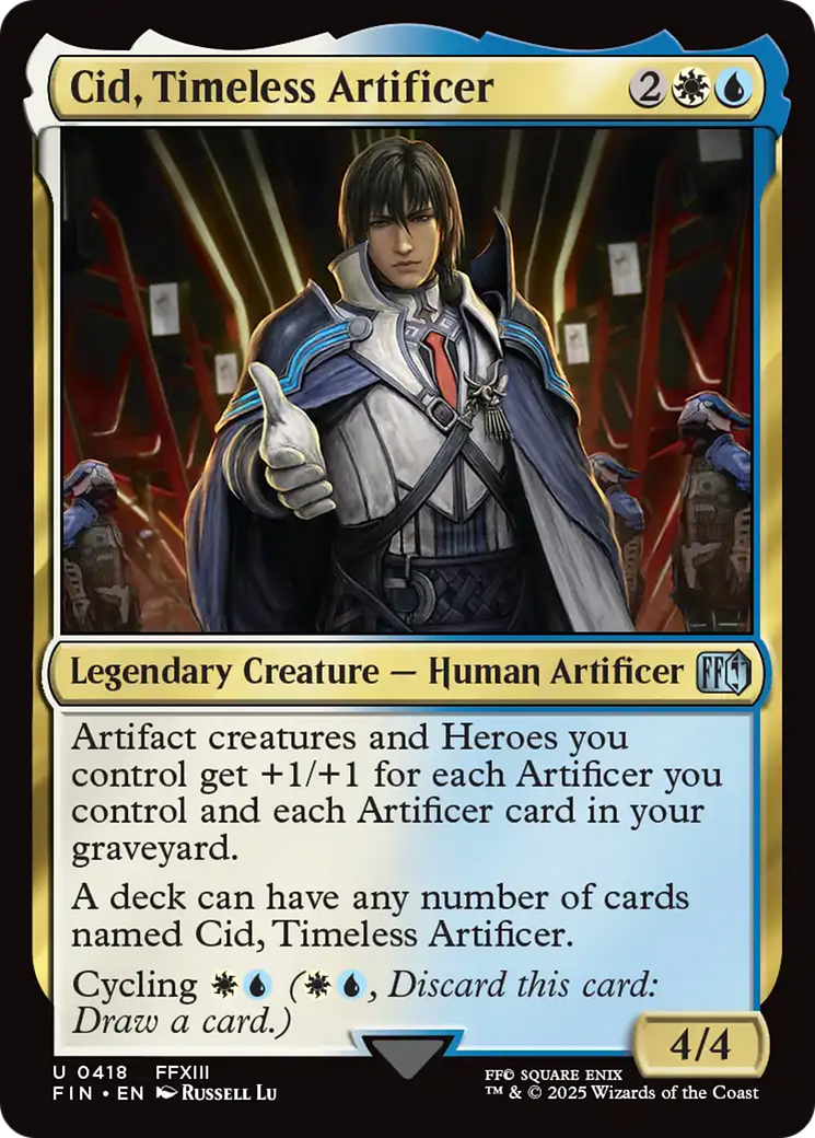 Cid, Timeless Artificer (0418) [FINAL FANTASY] | Empire Gaming NC