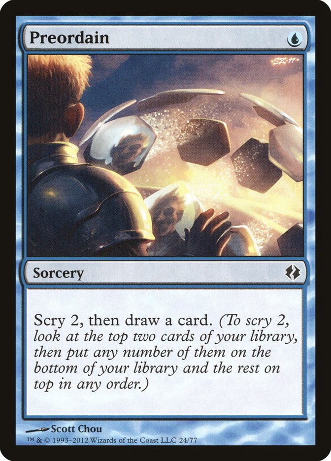 Preordain [Duel Decks: Venser vs. Koth] | Empire Gaming NC