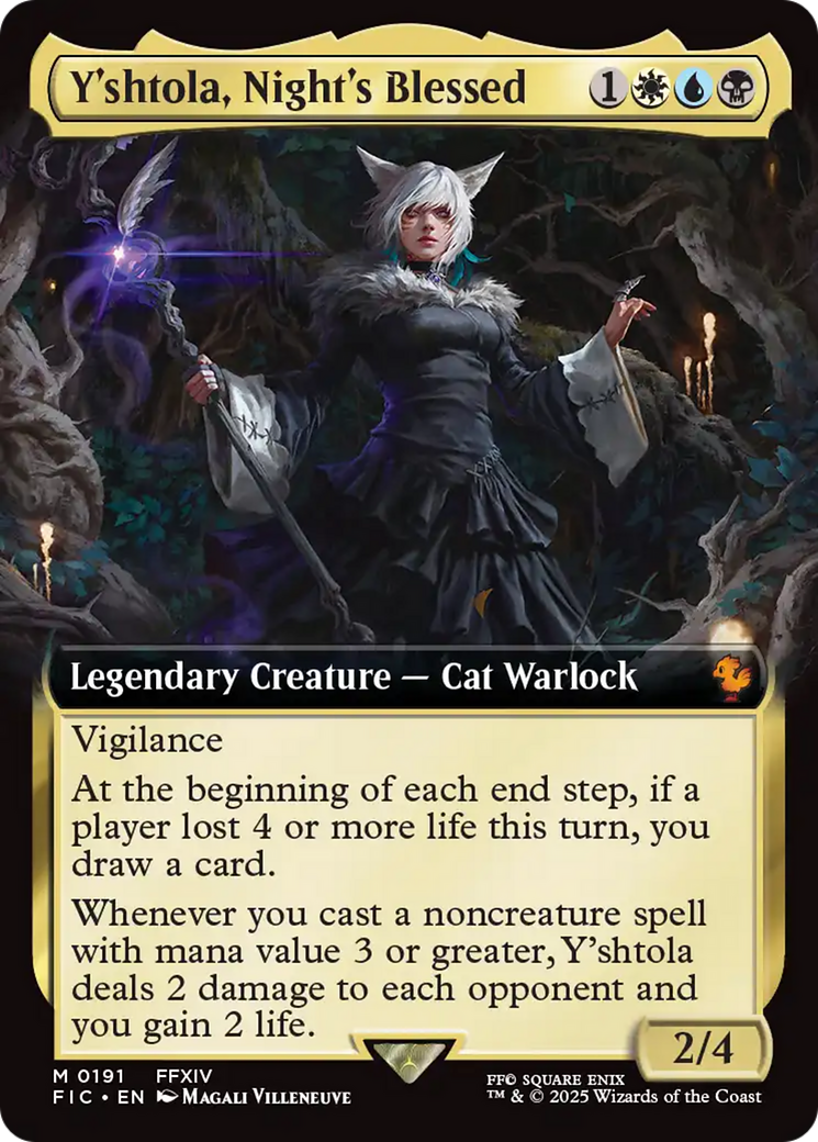 Y'shtola, Night's Blessed (Extended Art) [FINAL FANTASY Commander] | Empire Gaming NC