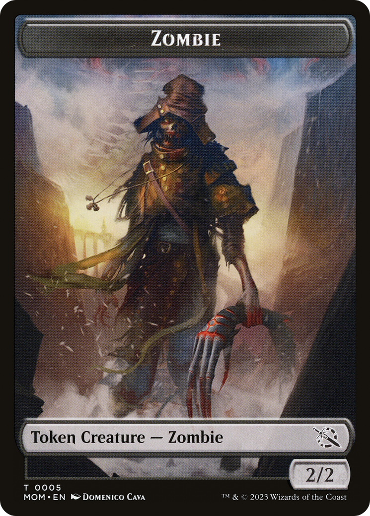 Treasure (21) // Zombie Double-Sided Token [March of the Machine Tokens] | Empire Gaming NC