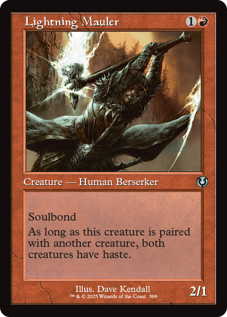 Lightning Mauler (Retro Frame) [Innistrad Remastered] | Empire Gaming NC