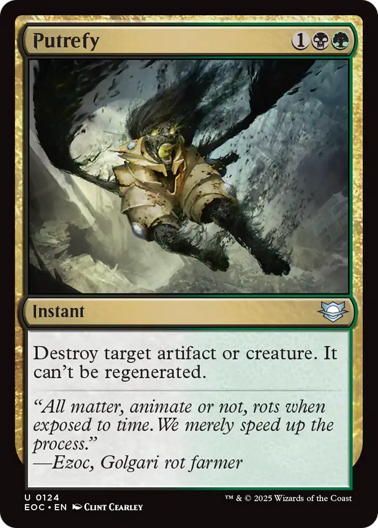 Putrefy [Edge of Eternities Commander] | Empire Gaming NC