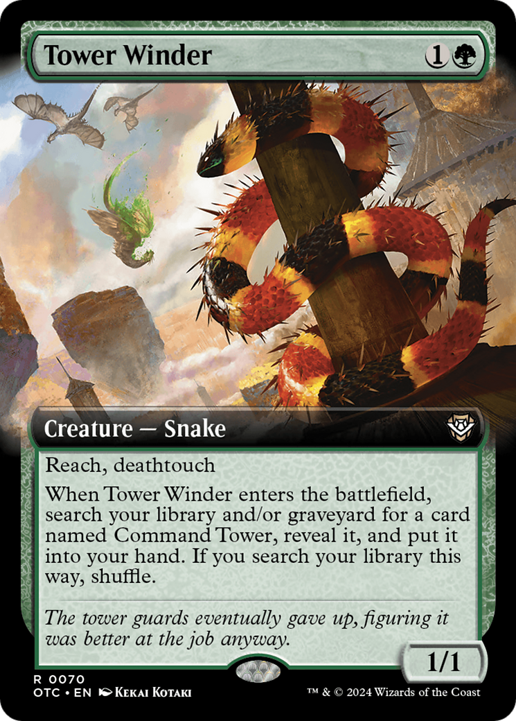 Tower Winder (Extended Art) [Outlaws of Thunder Junction Commander] | Empire Gaming NC