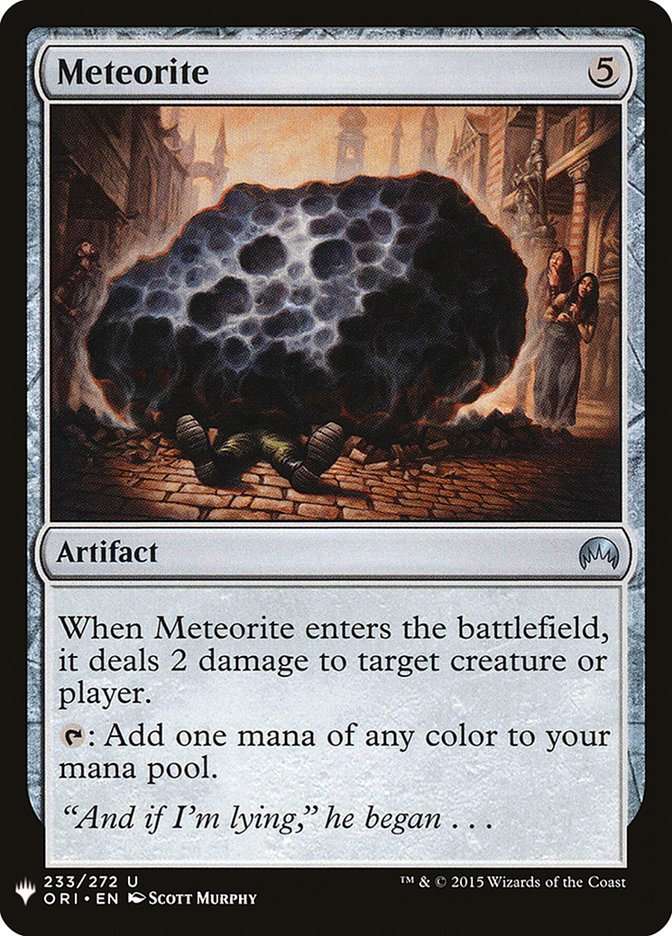 Meteorite [Mystery Booster] | Empire Gaming NC