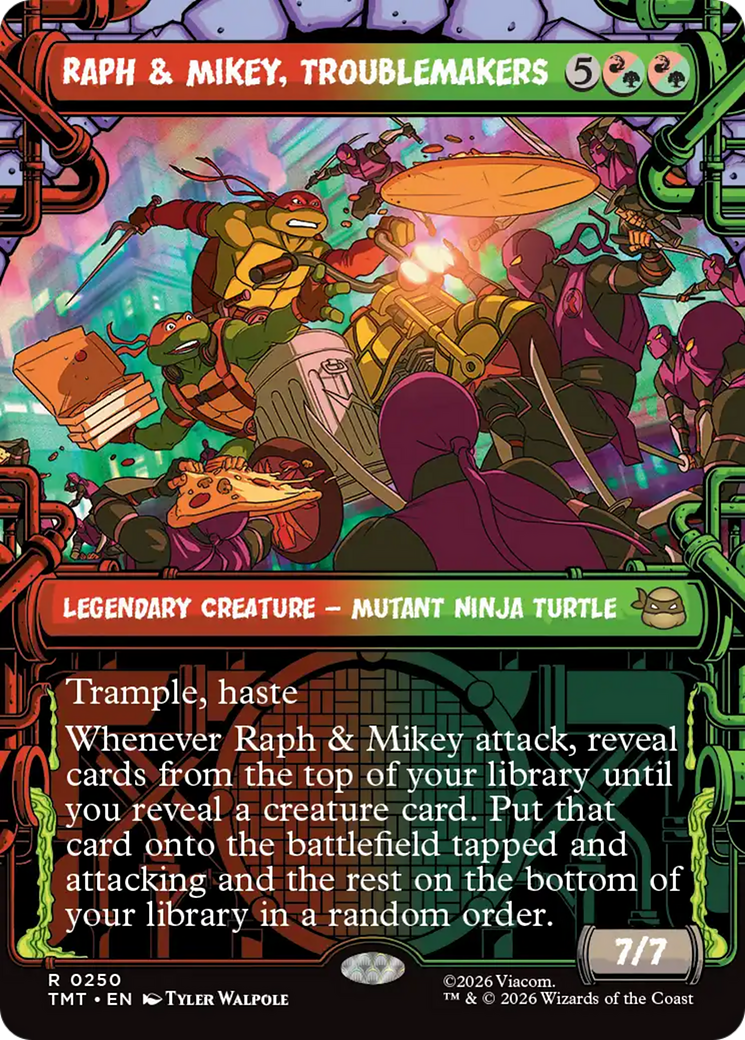 Raph & Mikey, Troublemakers (Showcase) [Teenage Mutant Ninja Turtles] | Empire Gaming NC