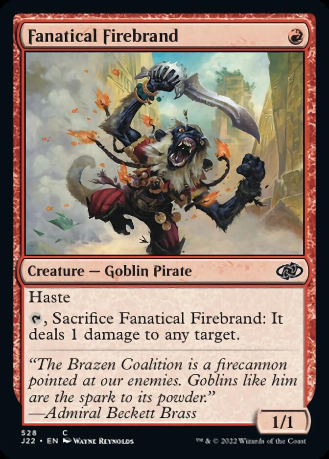 Fanatical Firebrand [Jumpstart 2022] | Empire Gaming NC