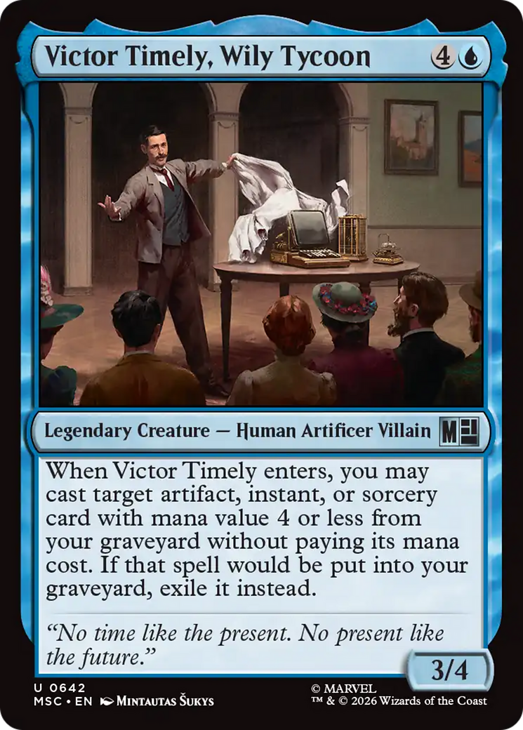 Victor Timely, Wily Tycoon [Marvel Super Heroes Commander] | Empire Gaming NC