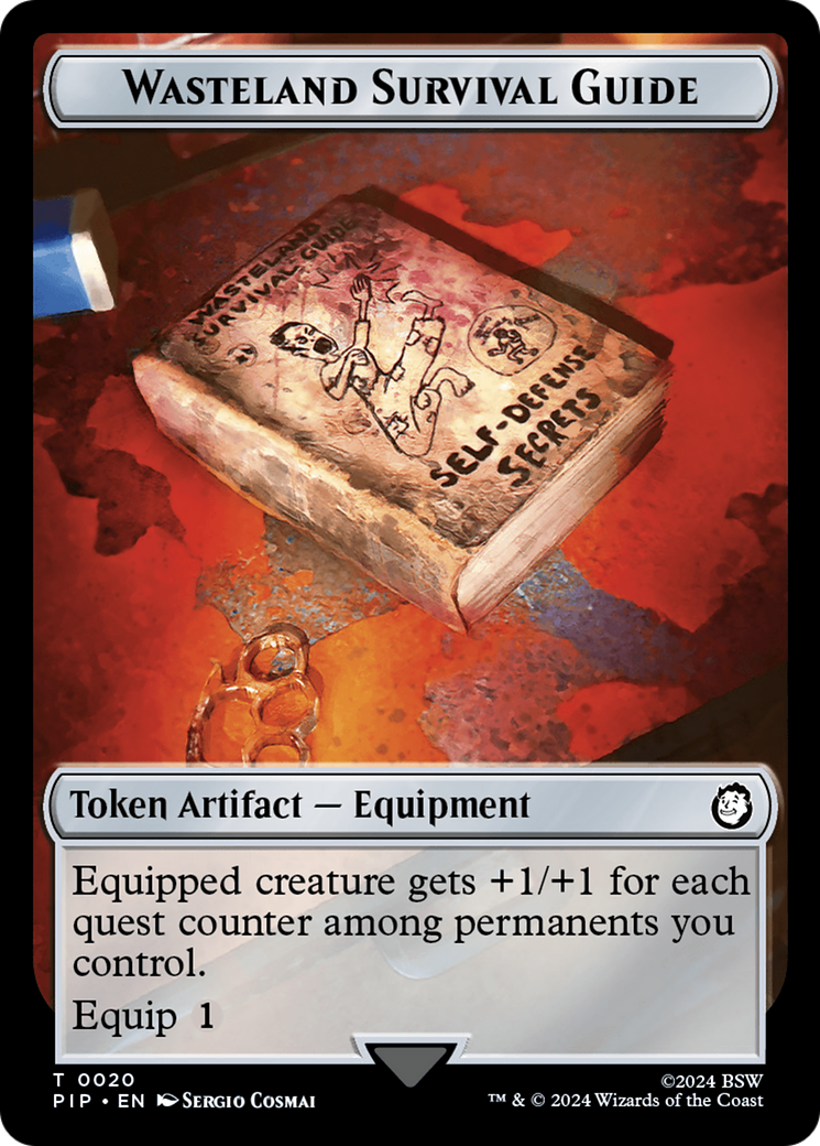 Treasure (0019) // Wasteland Survival Guide Double-Sided Token [Fallout Tokens] | Empire Gaming NC