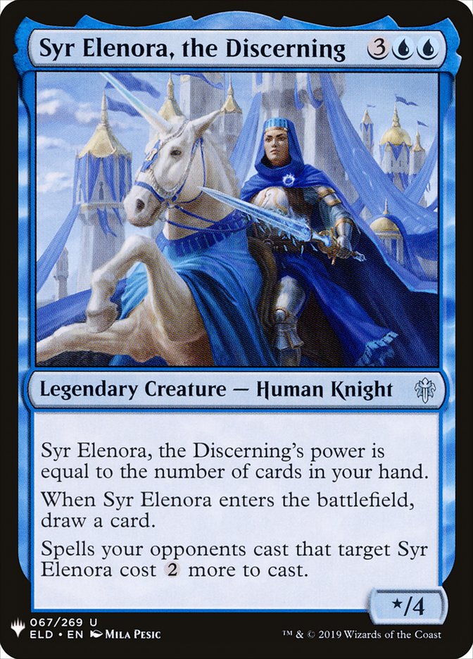 Syr Elenora, the Discerning [Mystery Booster] | Empire Gaming NC