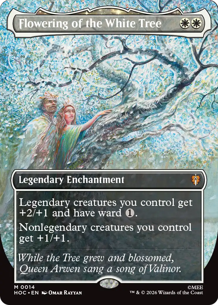 Flowering of the White Tree (Borderless) [The Hobbit: Eternal-Legal] | Empire Gaming NC