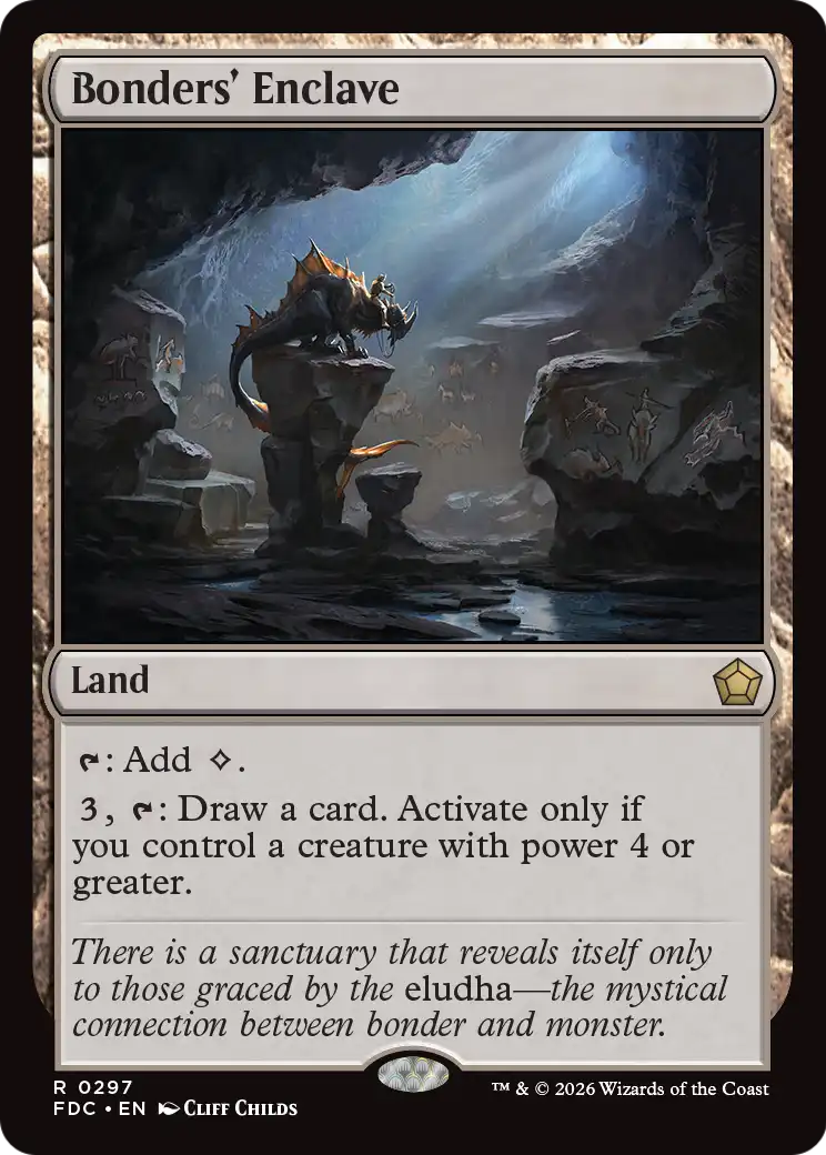 Bonders' Enclave [Foundations Commander] | Empire Gaming NC