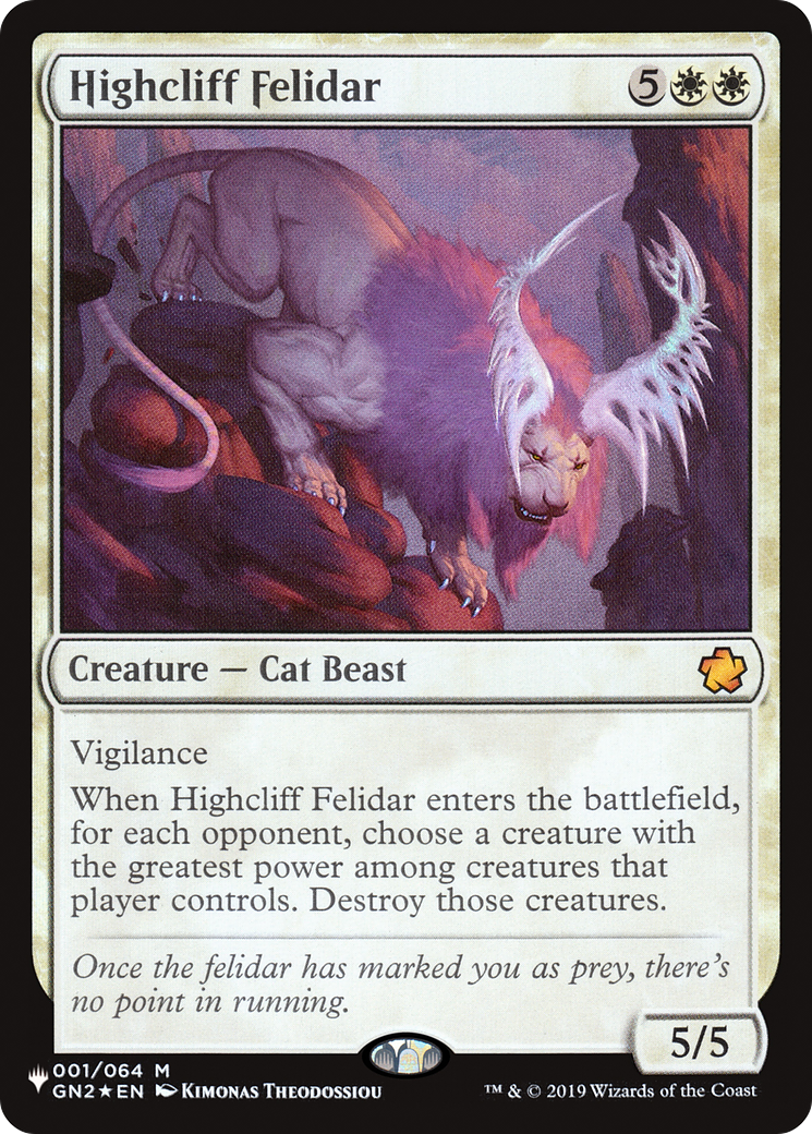 Highcliff Felidar [The List] | Empire Gaming NC