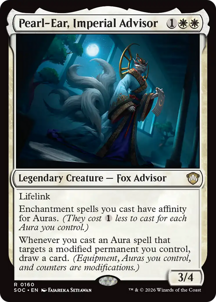 Pearl-Ear, Imperial Advisor [Secrets of Strixhaven Commander] | Empire Gaming NC