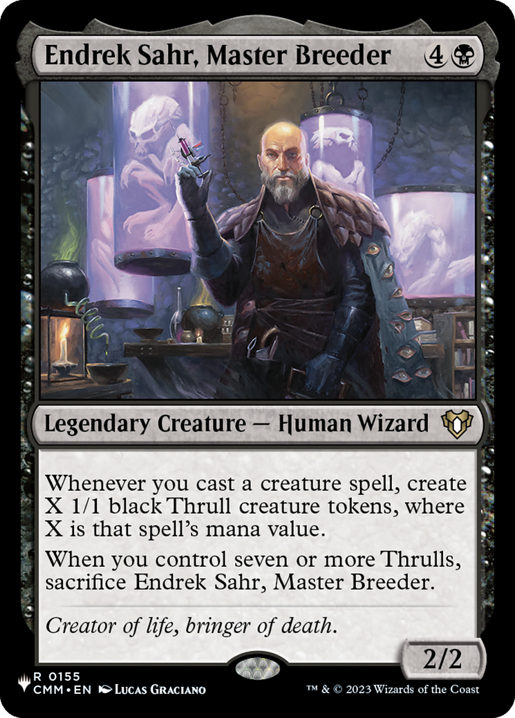 Endrek Sahr, Master Breeder (CMM) [The List] | Empire Gaming NC