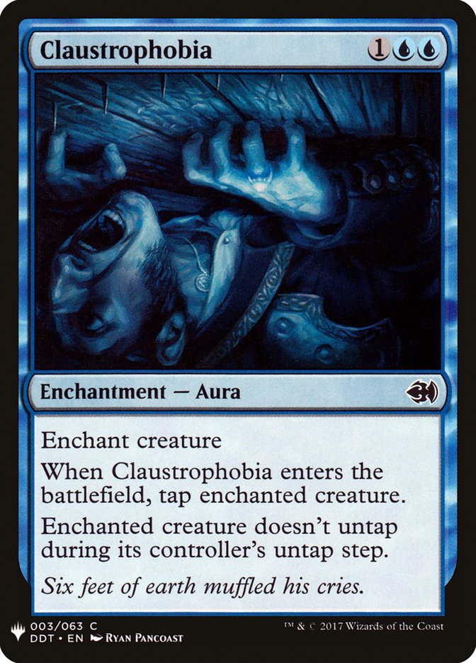 Claustrophobia [Mystery Booster] | Empire Gaming NC