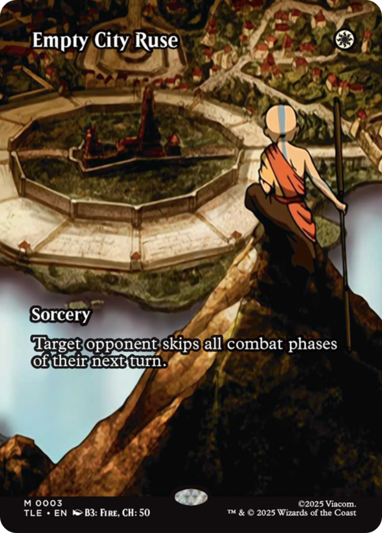 Empty City Ruse (Borderless) [Avatar: The Last Airbender: Eternal-Legal] | Empire Gaming NC