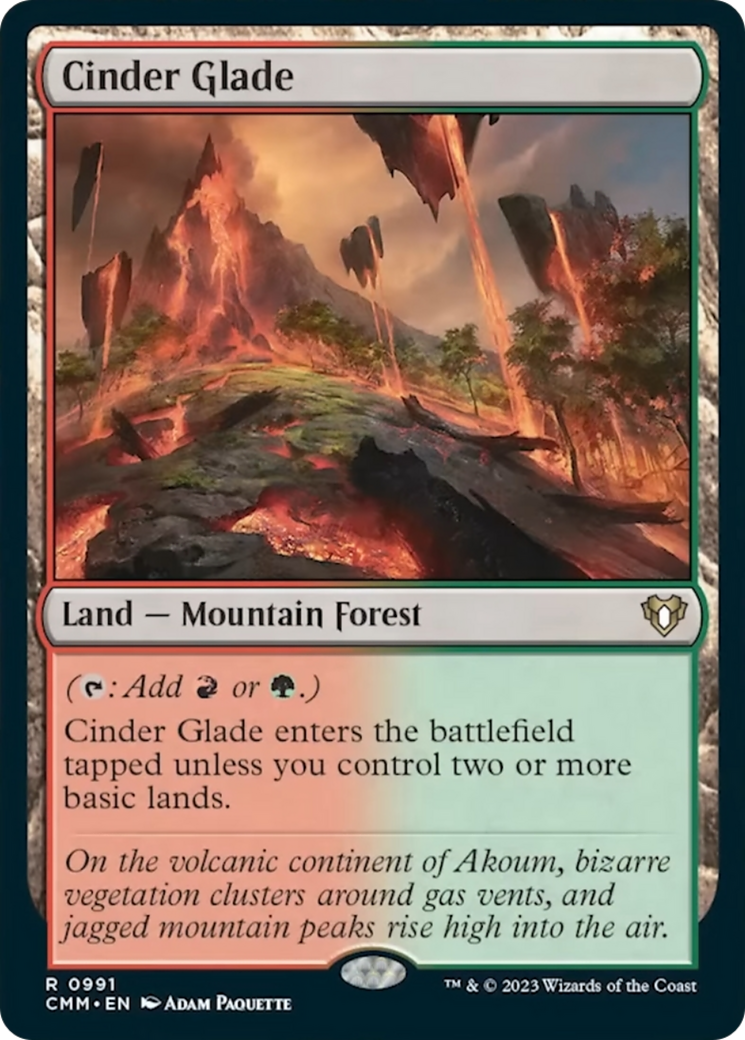 Cinder Glade [Commander Masters] | Empire Gaming NC