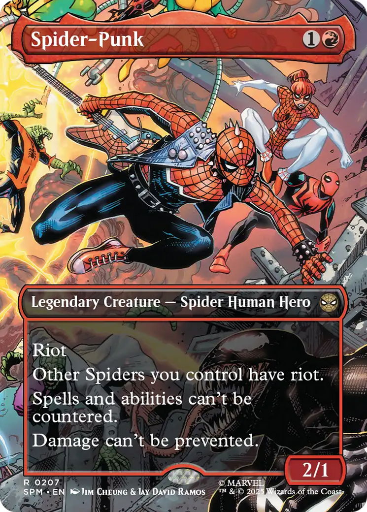 Spider-Punk (0207) (Borderless) [Marvel's Spider-Man] | Empire Gaming NC
