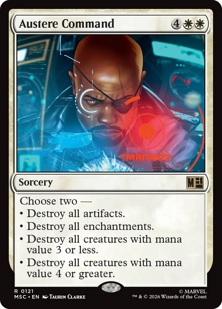 Austere Command [Marvel Super Heroes Commander] | Empire Gaming NC