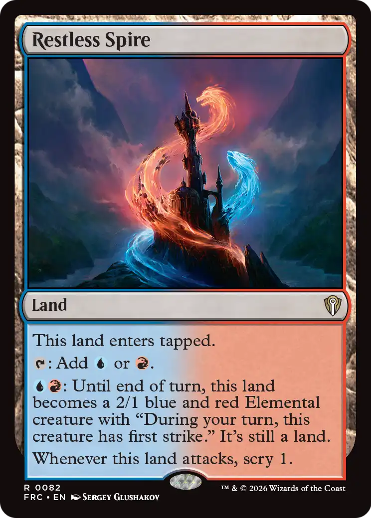Restless Spire [Reality Fracture Commander] | Empire Gaming NC