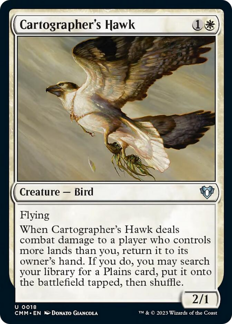 Cartographer's Hawk [Commander Masters] | Empire Gaming NC