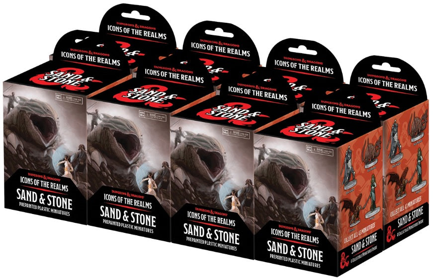 Dungeons & Dragons Miniatures: Icons of the Realms Sand and Stone | Empire Gaming NC