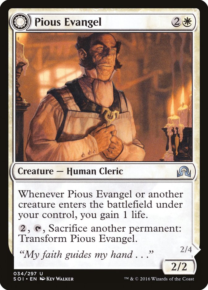 Pious Evangel [Shadows over Innistrad] | Empire Gaming NC