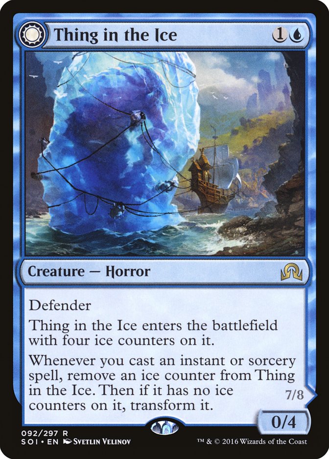 Thing in the Ice // Awoken Horror [Shadows over Innistrad] | Empire Gaming NC