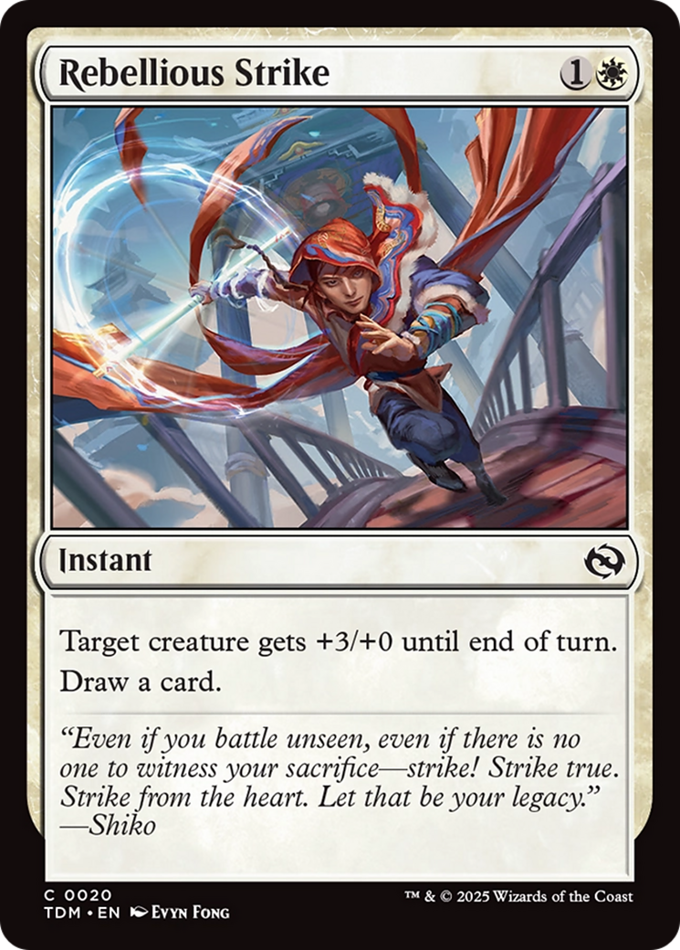Rebellious Strike [Tarkir: Dragonstorm] | Empire Gaming NC