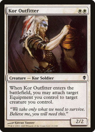 Kor Outfitter [Zendikar] | Empire Gaming NC