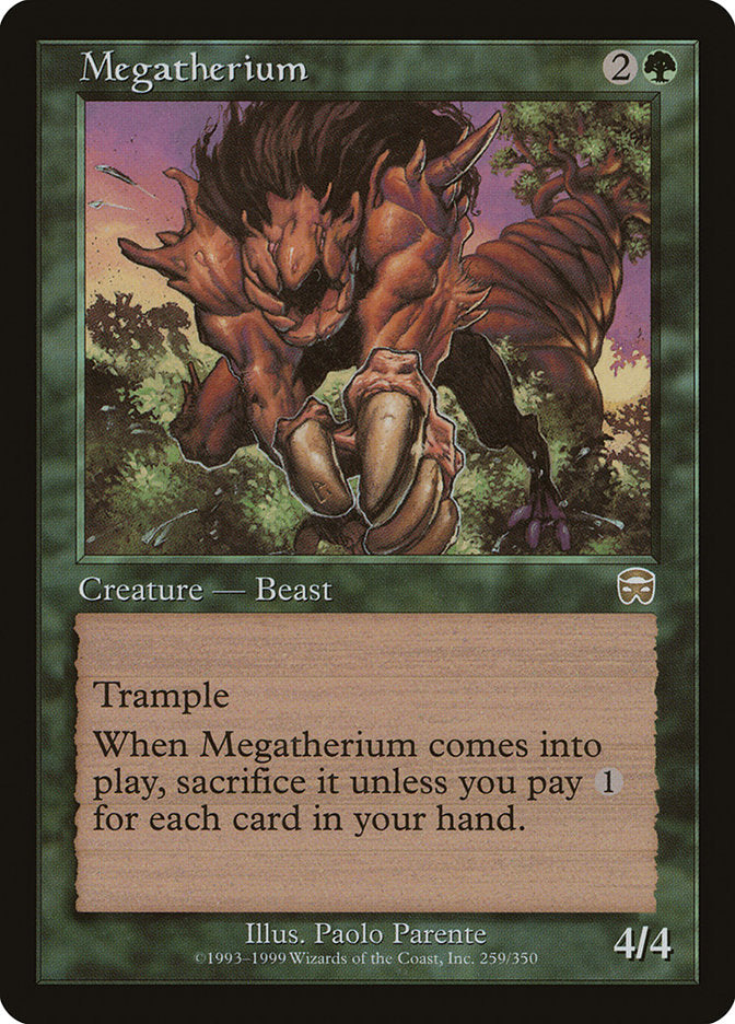 Megatherium [Mercadian Masques] | Empire Gaming NC