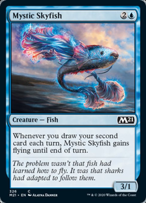 Mystic Skyfish [Core Set 2021] | Empire Gaming NC