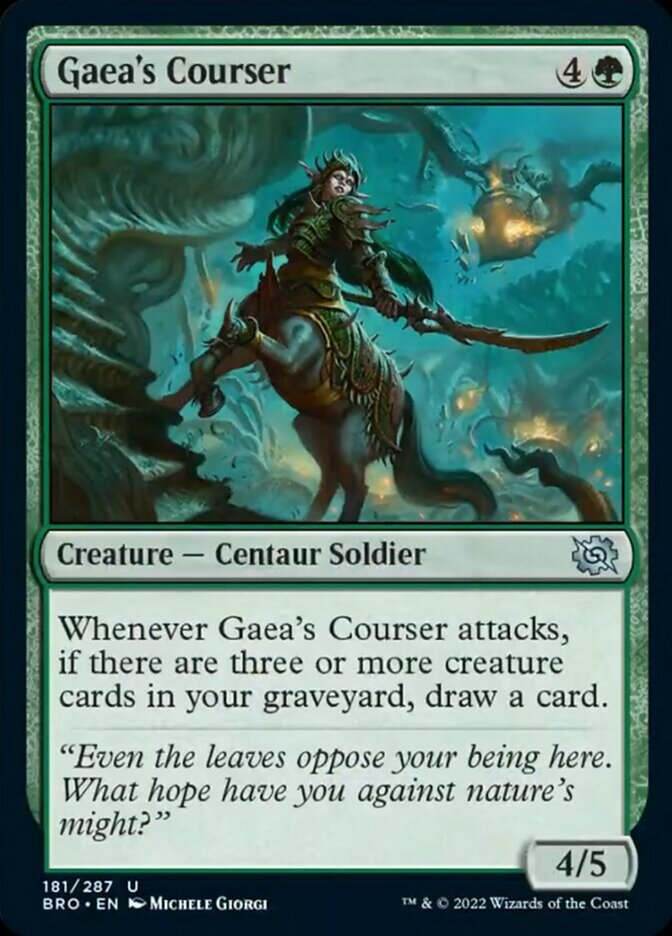 Gaea's Courser [The Brothers' War] | Empire Gaming NC