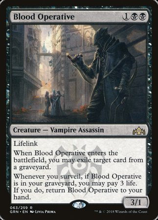 Blood Operative [Guilds of Ravnica] | Empire Gaming NC