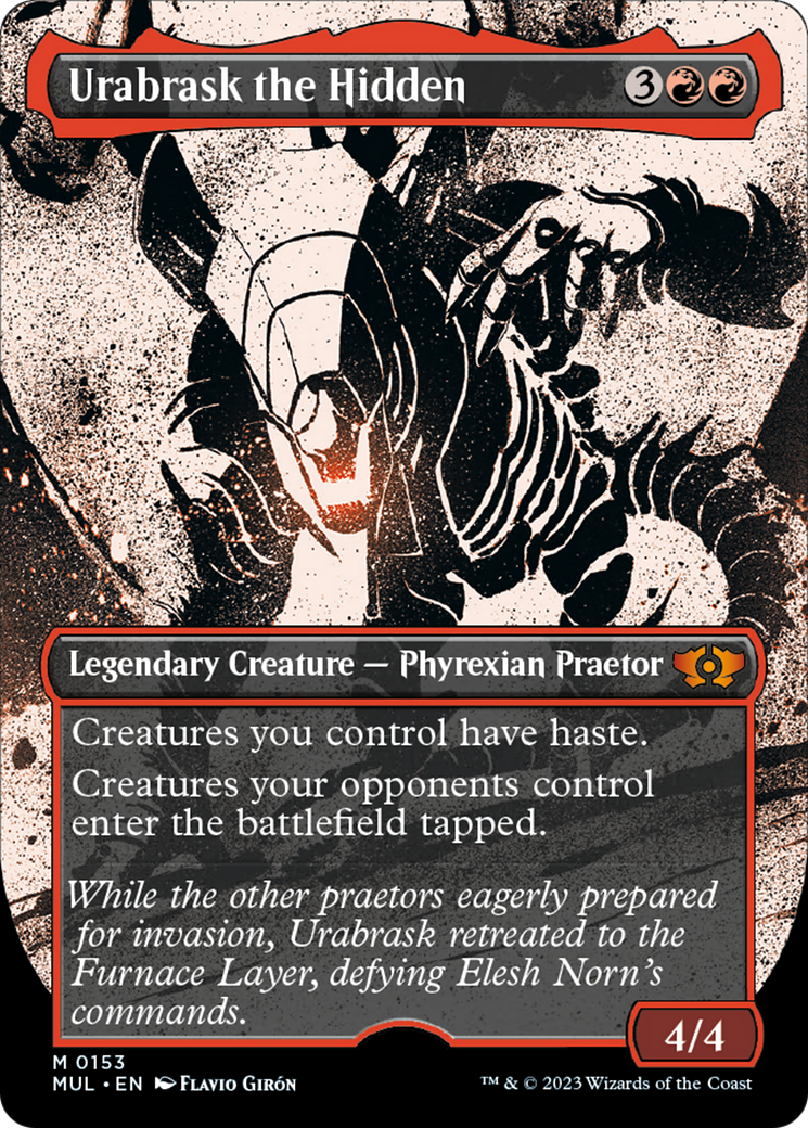 Urabrask the Hidden (Halo Foil) [Multiverse Legends] | Empire Gaming NC