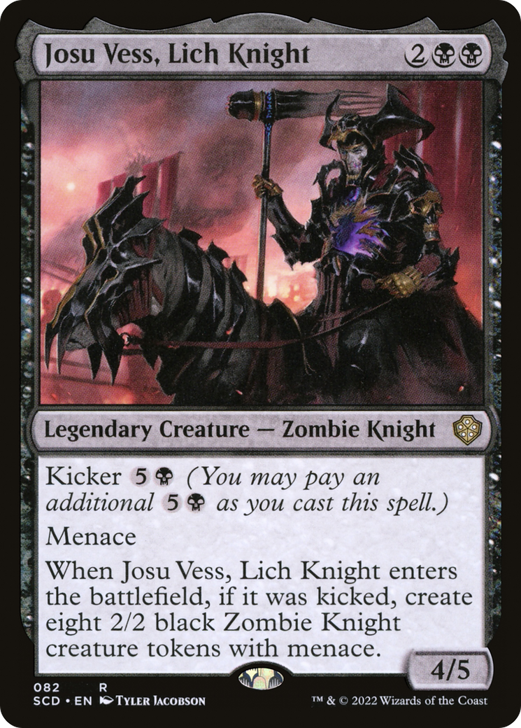 Josu Vess, Lich Knight [Starter Commander Decks] | Empire Gaming NC