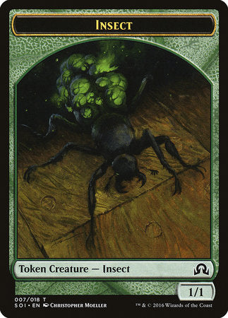 Insect Token [Shadows over Innistrad Tokens] | Empire Gaming NC