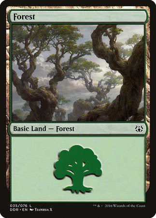 Forest (35) [Duel Decks: Nissa vs. Ob Nixilis] | Empire Gaming NC