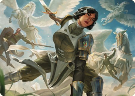 Resolute Reinforcements Art [Dominaria United Art Series] | Empire Gaming NC