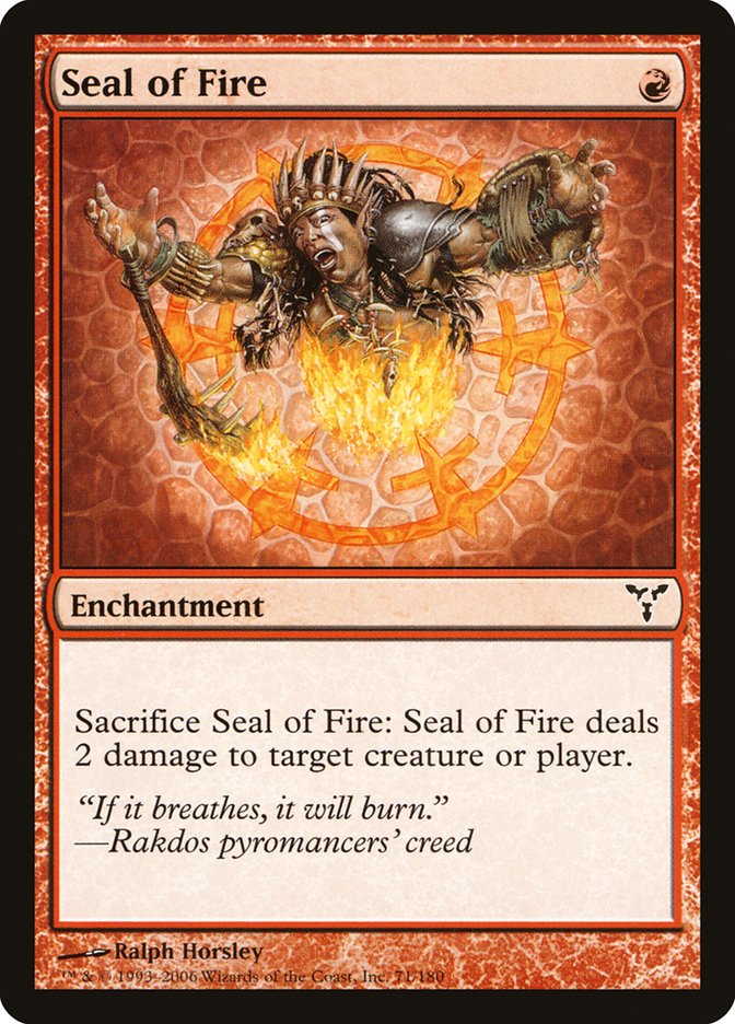 Seal of Fire [Dissension] | Empire Gaming NC