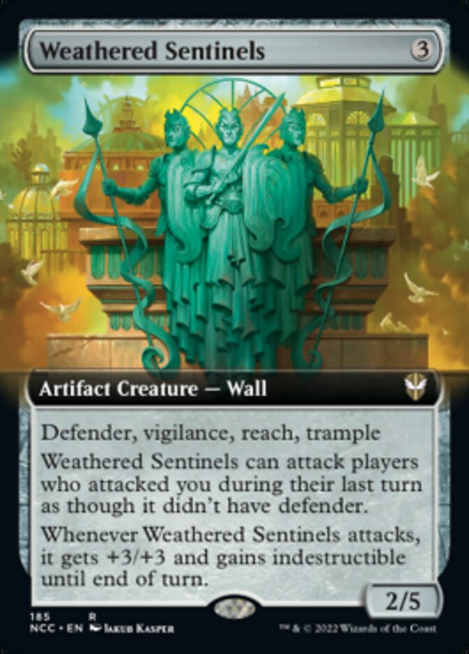 Weathered Sentinels (Extended Art) [Streets of New Capenna Commander] | Empire Gaming NC