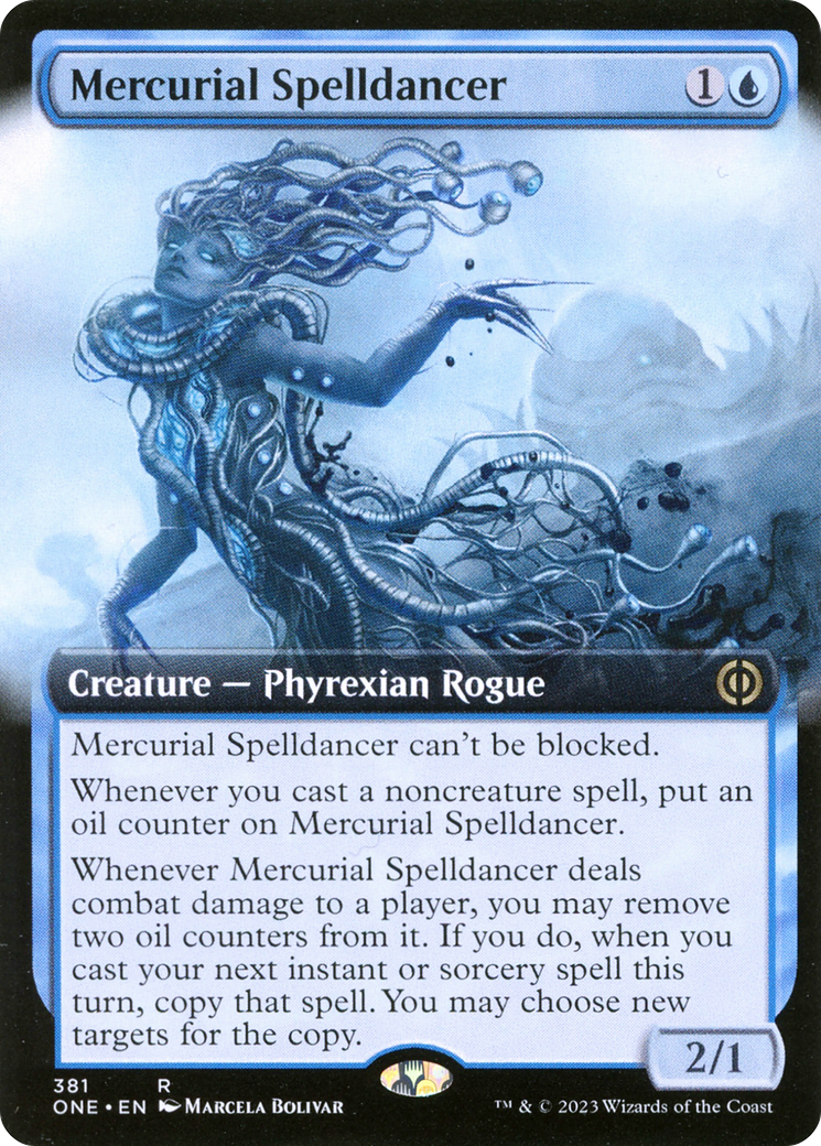 Mercurial Spelldancer (Extended Art) [Phyrexia: All Will Be One] | Empire Gaming NC