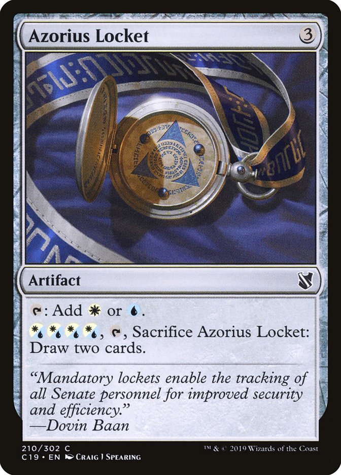 Azorius Locket [Commander 2019] | Empire Gaming NC