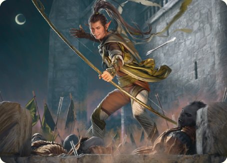 Legolas, Counter of Kills Art Card [The Lord of the Rings: Tales of Middle-earth Art Series] | Empire Gaming NC